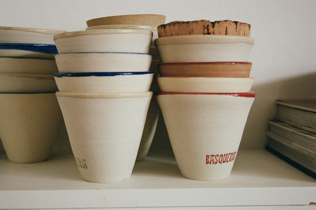 Le Sel ceramic vessels, all four colors